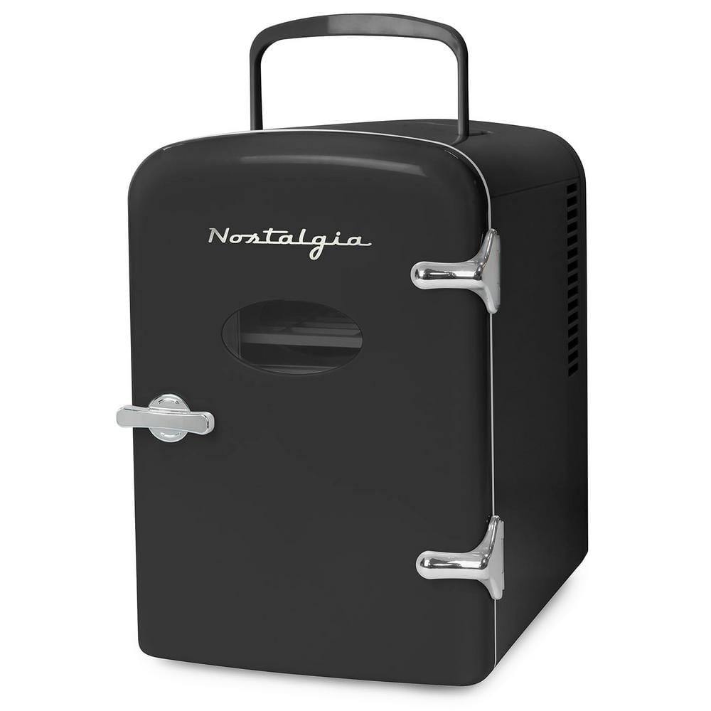 Mini Personal Fridge without Freezer - Back - 0.2 cubic feet